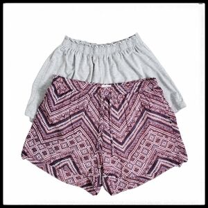 ⭐3/$25⭐ Ardene Heathered and Patterned Shorts